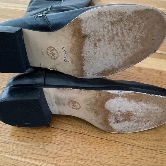 Michael Kors leather riding boots.  Sz 8.5 - Picture 7 of 9